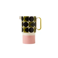 Pichet Carré Ovale à Pois Rose 1,5L - Orla Kiely