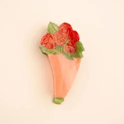 Pince à cheveux - Bouquet de Roses