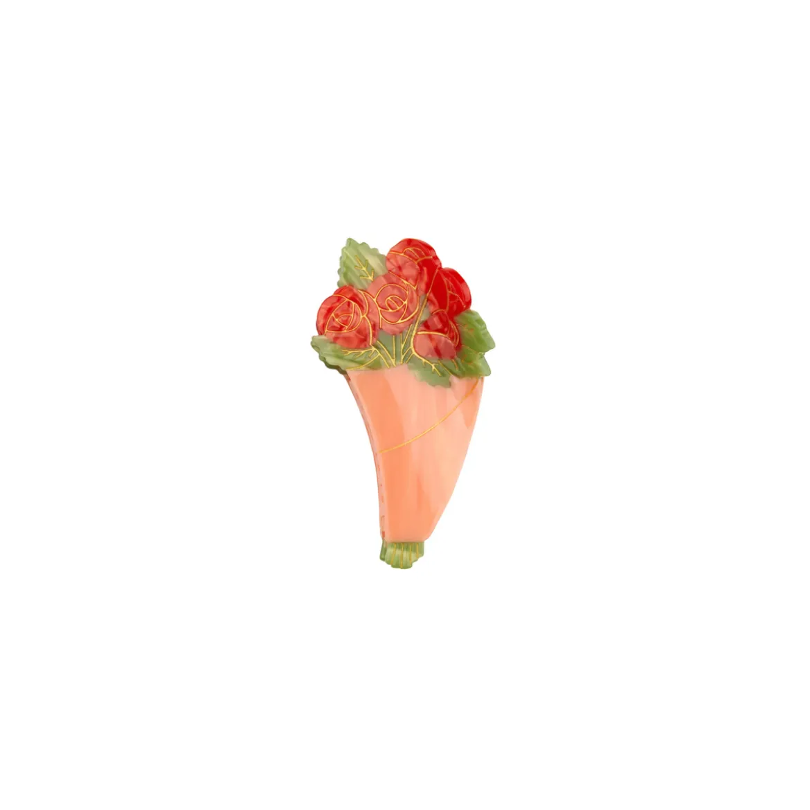 Pince à cheveux - Bouquet de Roses