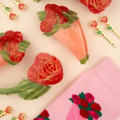 Pince à cheveux - Bouquet de Roses