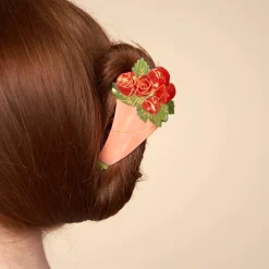 Pince à cheveux - Bouquet de Roses