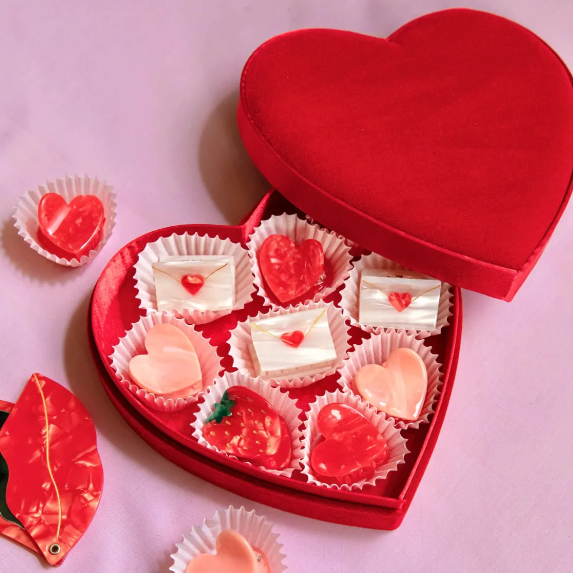 Pince à cheveux - Mini Lettre d'amour