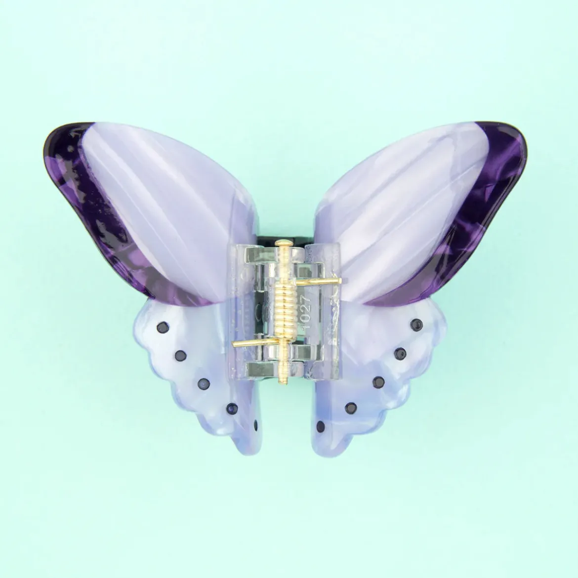Pince à Cheveux Papillon - Mauve
