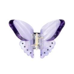 Pince à Cheveux Papillon - Mauve