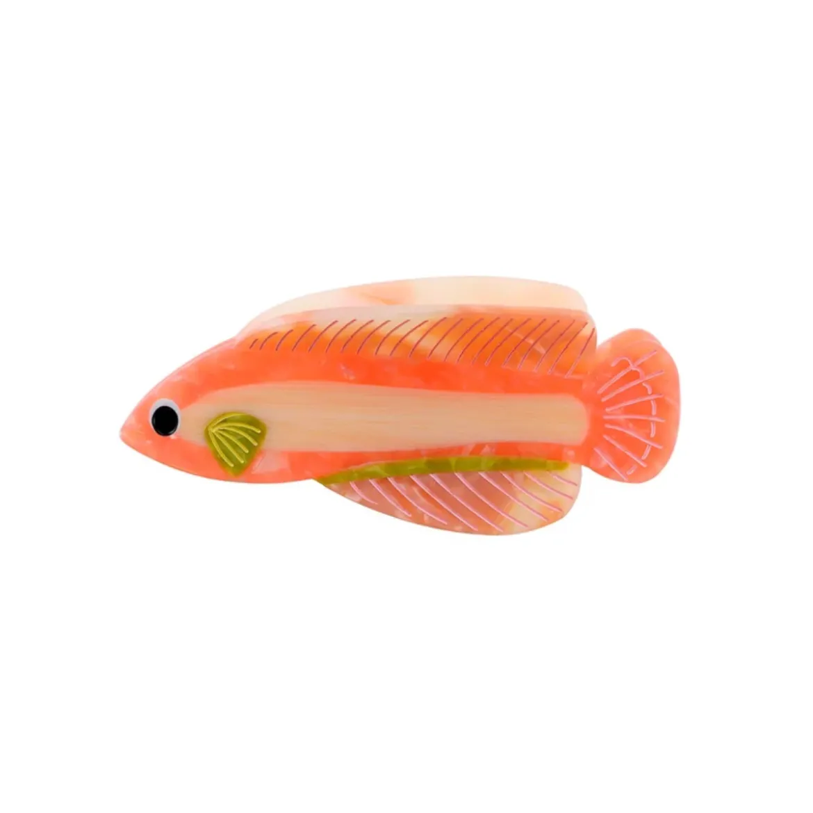 Pince à cheveux Redfish - Corail