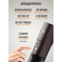 Pixapresso - Dark Burgundy