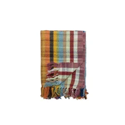 Plaid Dalmine Elmy Multicolore recyclé