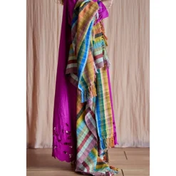 Plaid Dalmine Elmy Multicolore recyclé