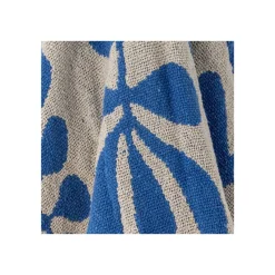 Plaid Nevine Blue Coton recyclé