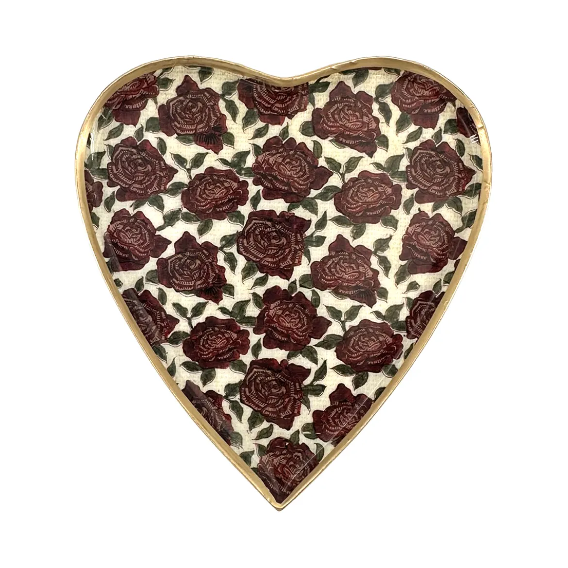Plateau Coeur Rose