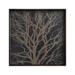 Plateau en bois Black Slice - Marron
