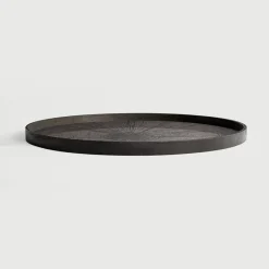 Plateau en bois Black Slide - Ø 92 cm