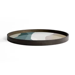 Plateau en verre - Slate Wabi Sabi - Ø 61 cm