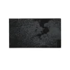 Plateau miroir vieilli carré - Charbon - 31 x 17 cm