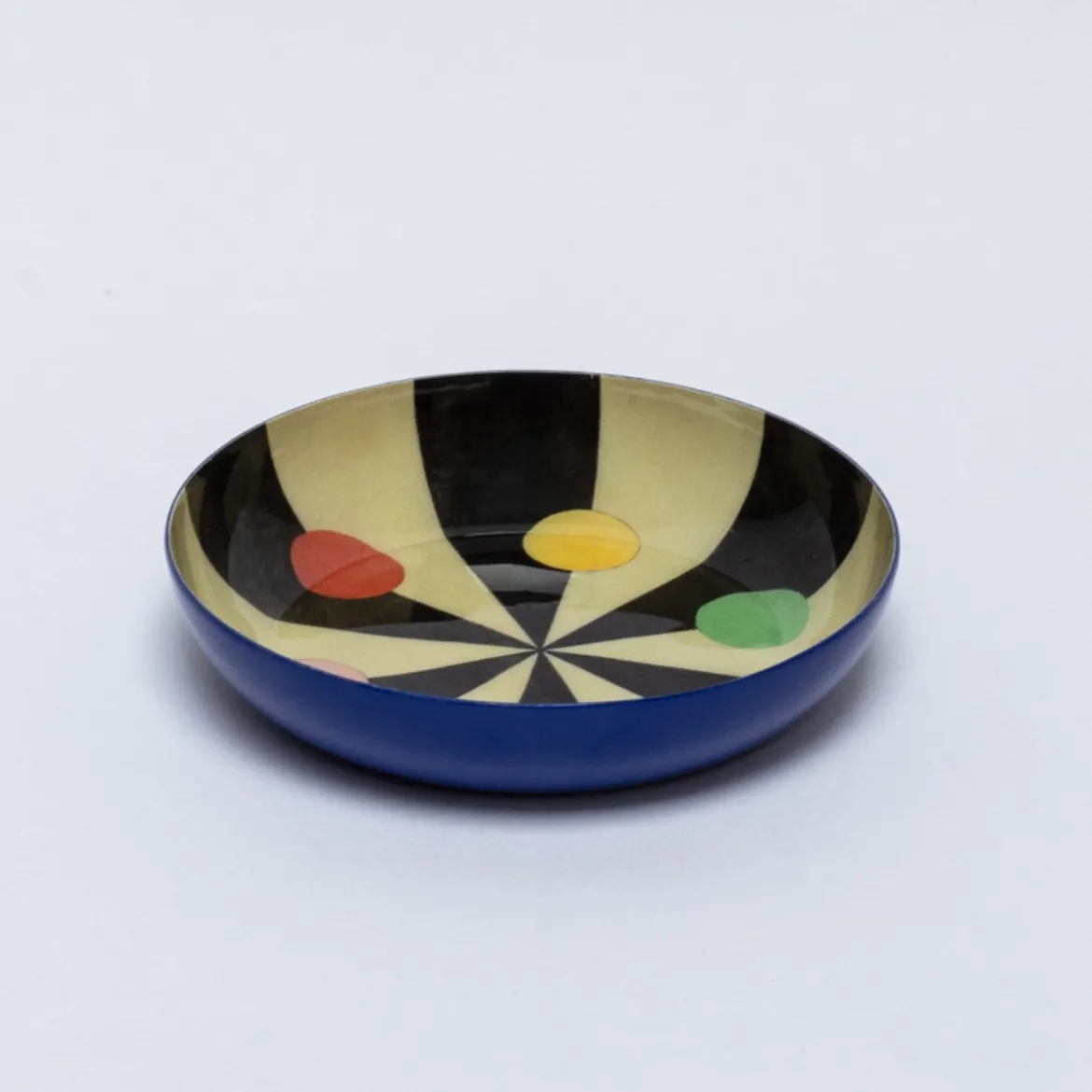 Plateau rond en émail - Benson's Colour Hexagon