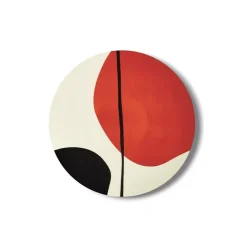 Plateau rond Géometrica - Zen