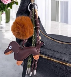 Porte-clés et grigri de sac Chien