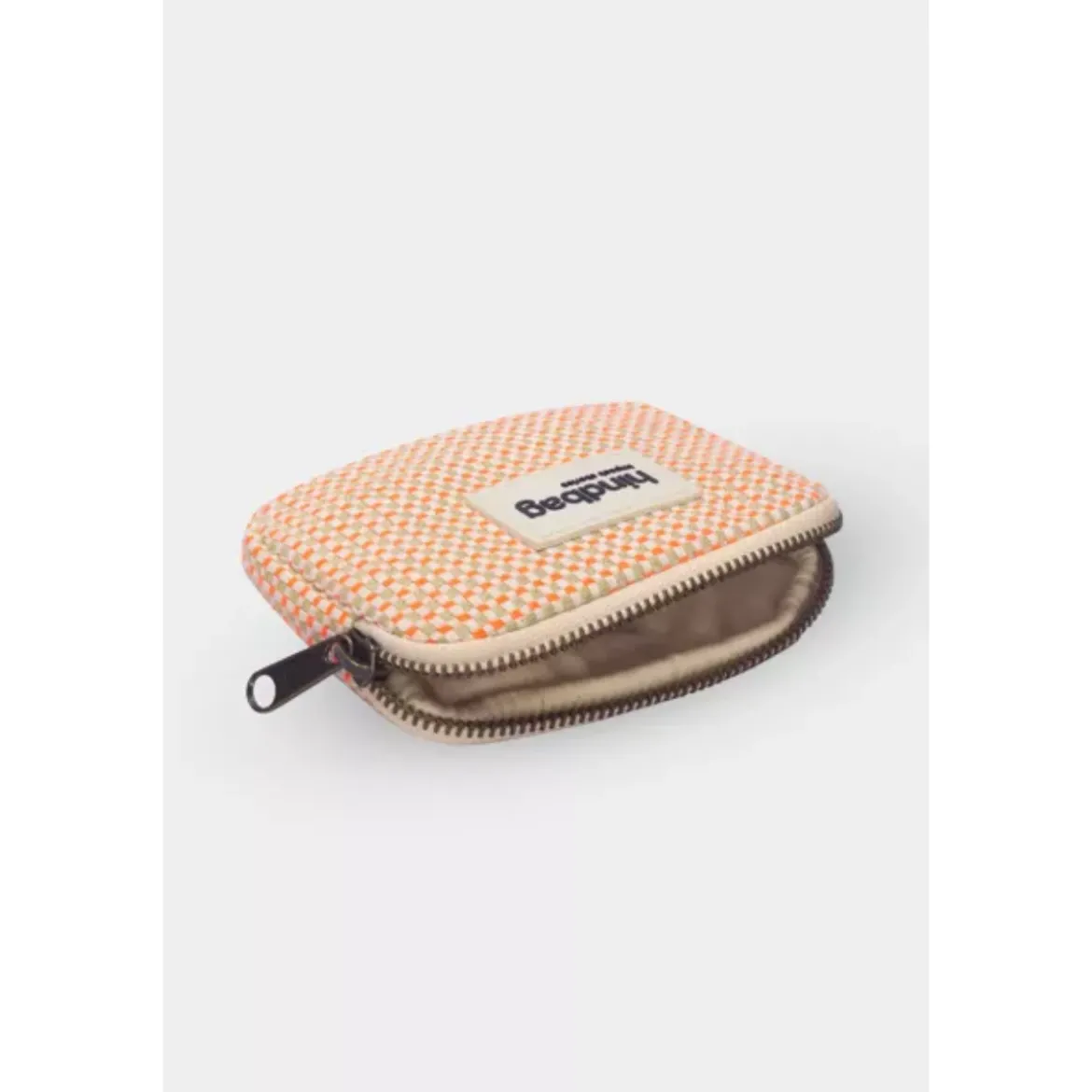 Porte-monnaie Lili - Tressage corail