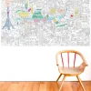 Poster Geant A Colorier - Paris