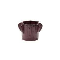 Pot de Fleurs - Molly - S - Aubergine