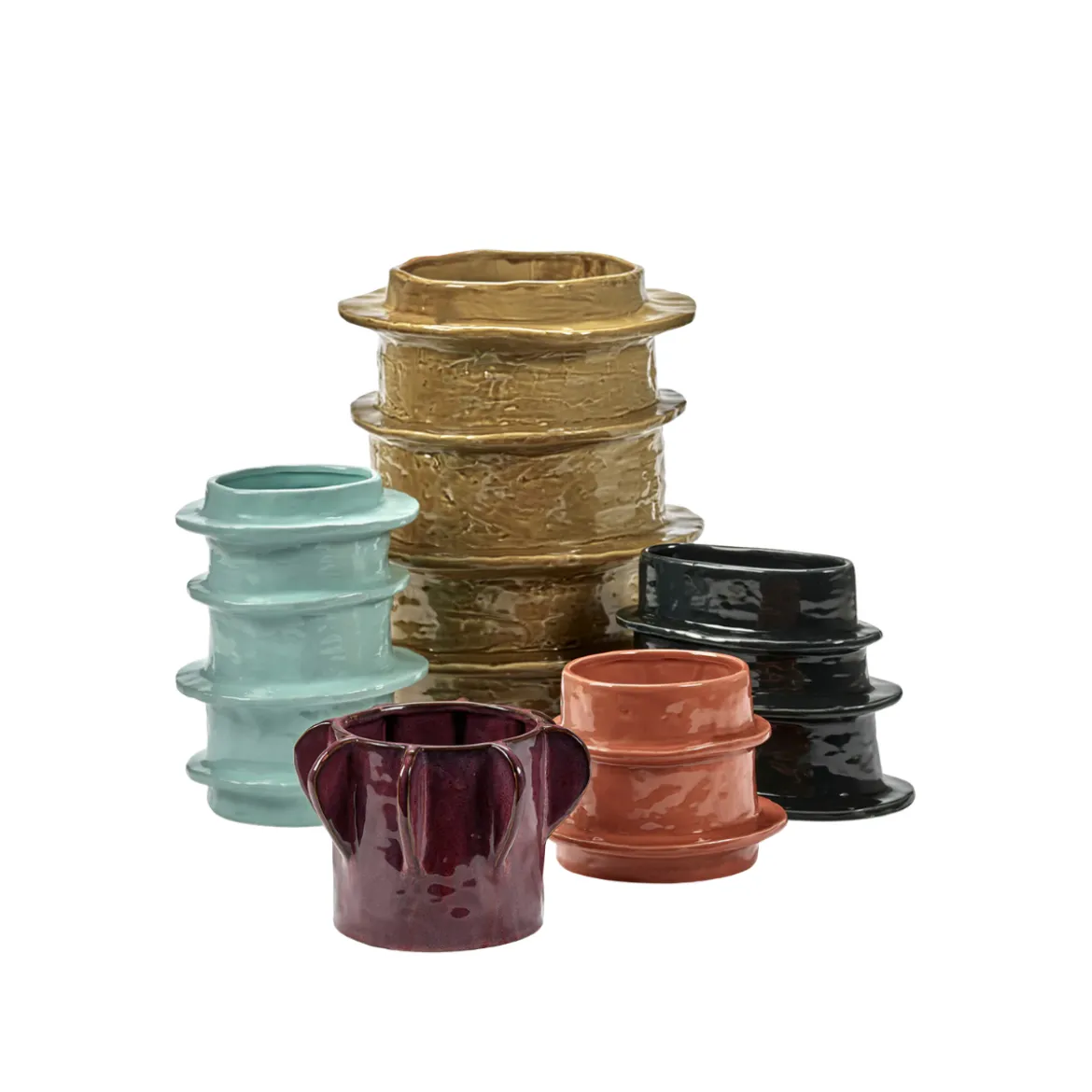 Pot de Fleurs - Molly - S - Orange