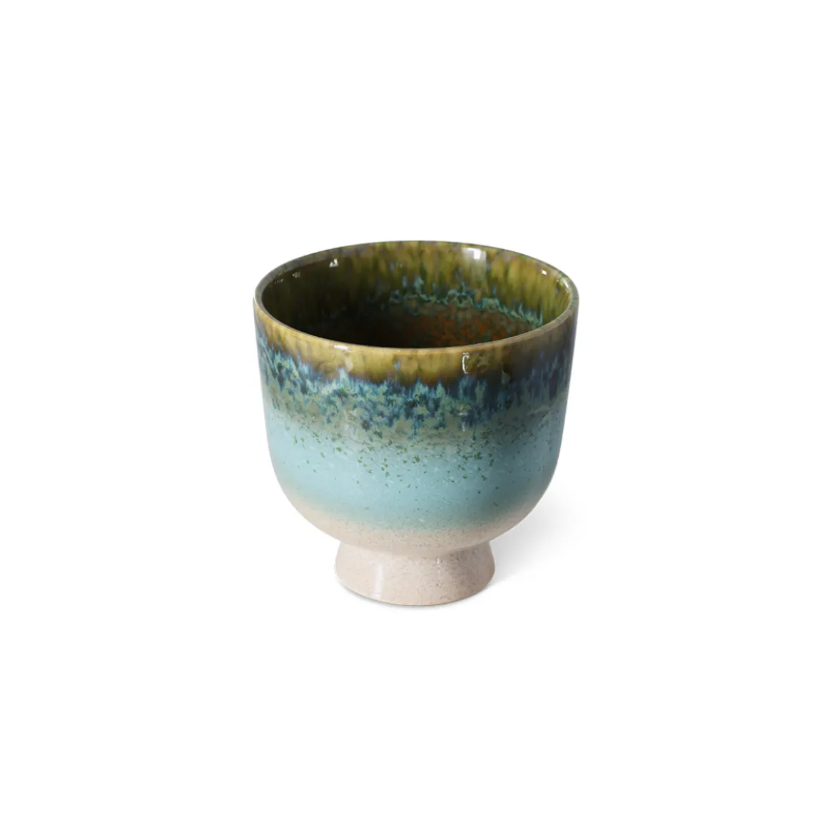 Pot de fleurs retro - Ø 20.5 cm - Lagoon
