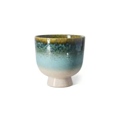 Pot de fleurs retro - Ø 20.5 cm - Lagoon