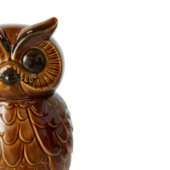 Pot Hibou en Céramique Roasted - 16.5 x 16.2 x 8.5 cm