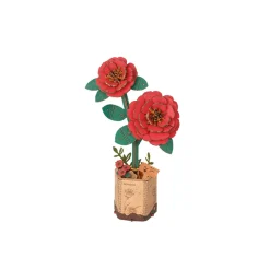 Puzzle 3D - Camélia Rouge