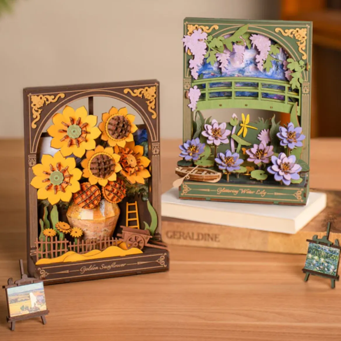 Puzzle 3D - Golden Sunflower