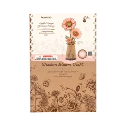 Puzzle 3D - Light Orange Gerbera