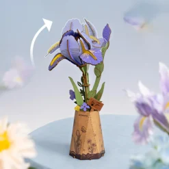 Puzzle 3D - Purple Iris
