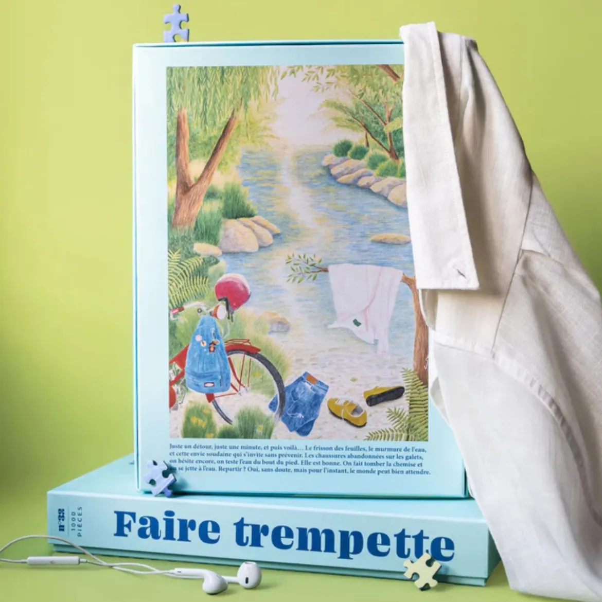 Puzzle Faire trempette - 1000 pièces