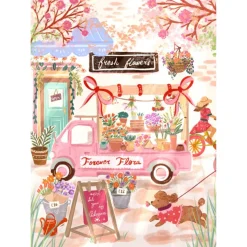 Puzzle Flower Truck Forever Flora - 500 pièces