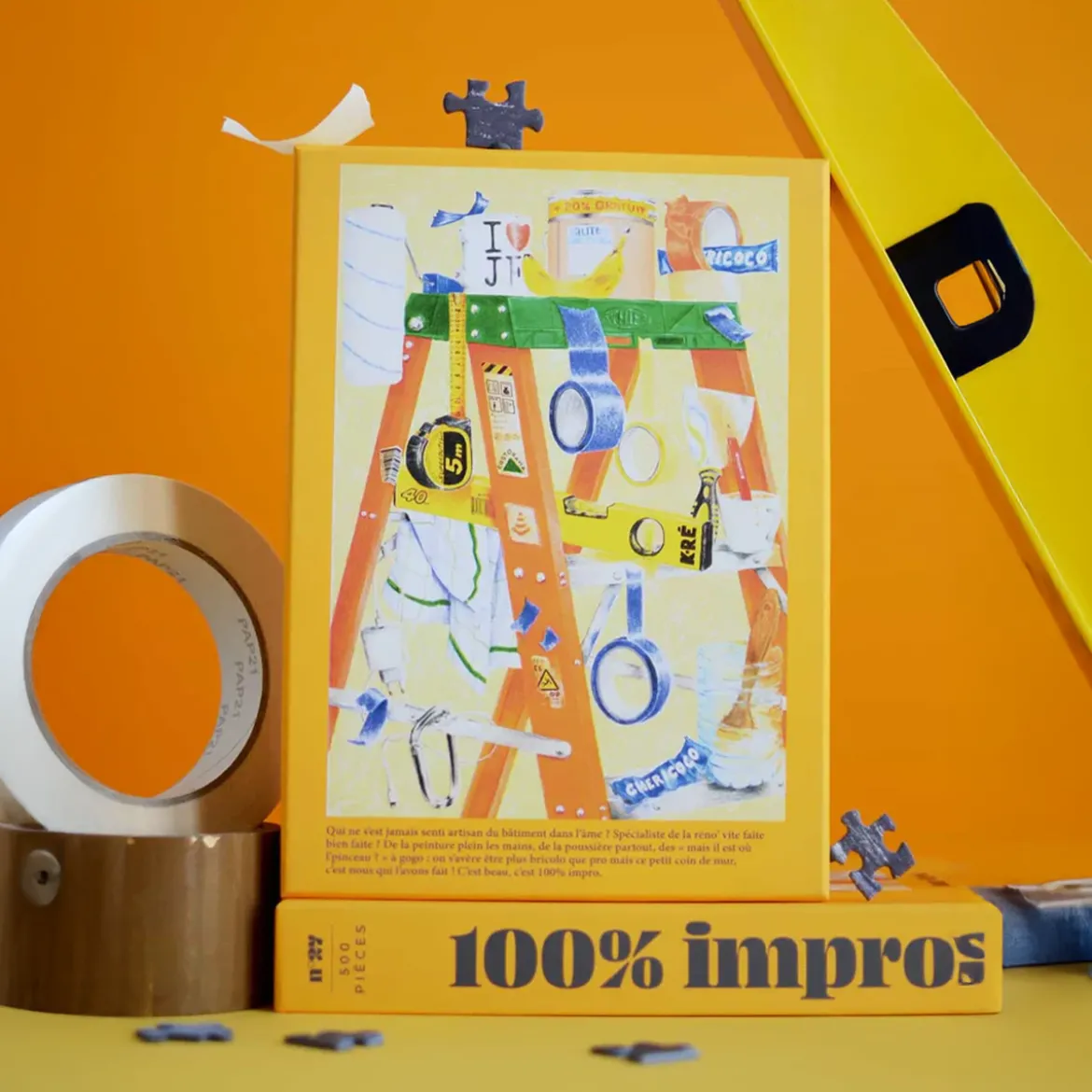 Puzzle 100% Impro - 500 Pièces