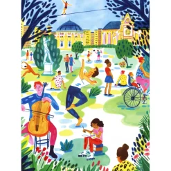 Puzzle Jardin Public - 1000 pièces