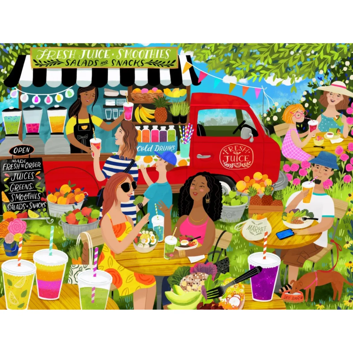 Puzzle Juice Truck - 1500 pièces