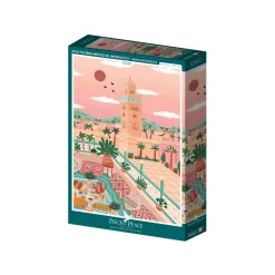 Puzzle Koutoubia Mosqué Morocco - 1000 pièces