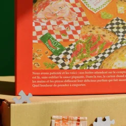 Puzzle La Pizza à emporter - 1000 pièces