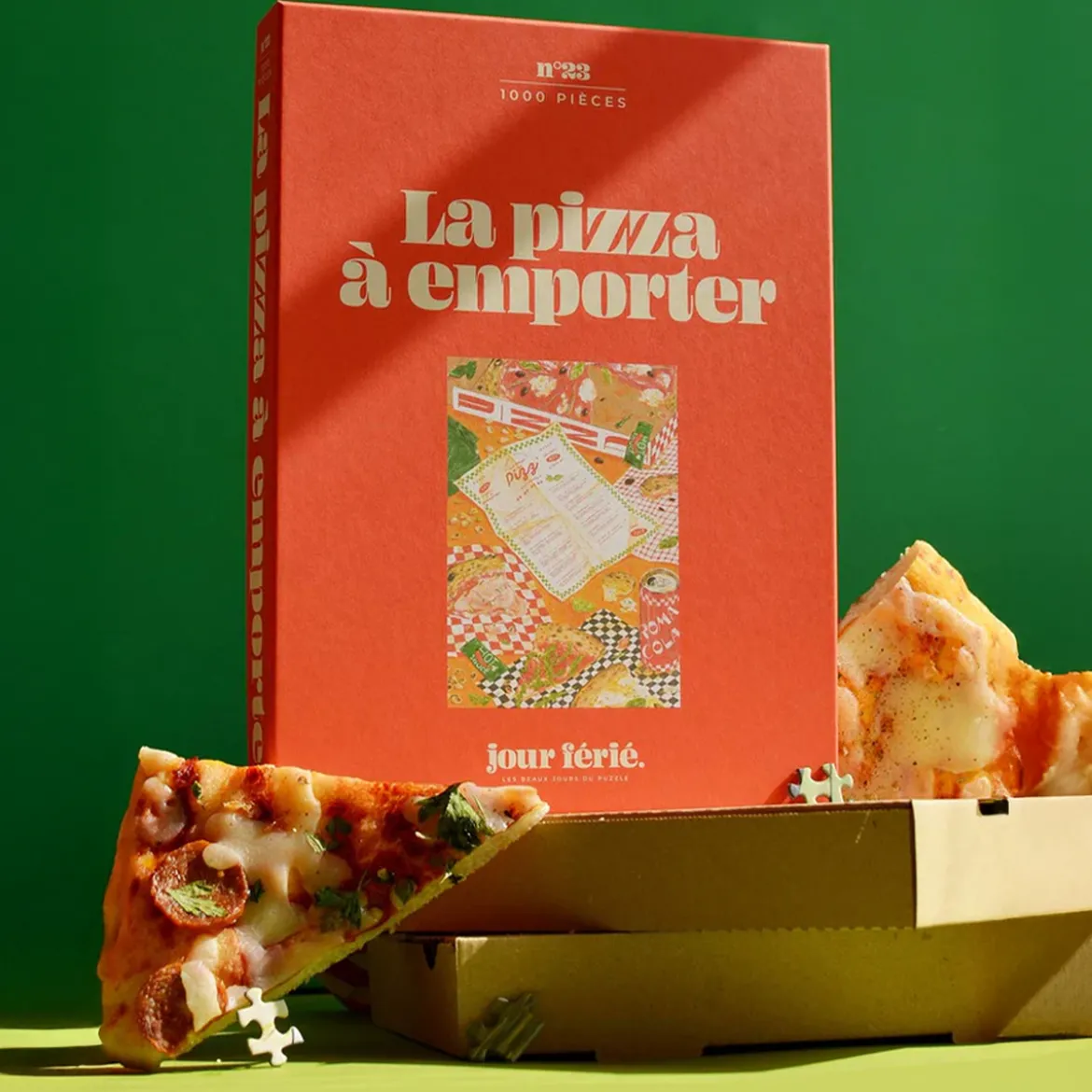 Puzzle La Pizza à emporter - 1000 pièces