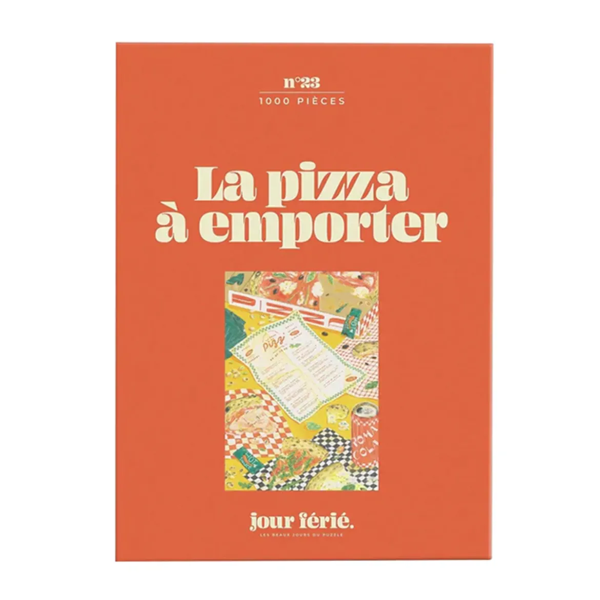 Puzzle La Pizza à emporter - 1000 pièces