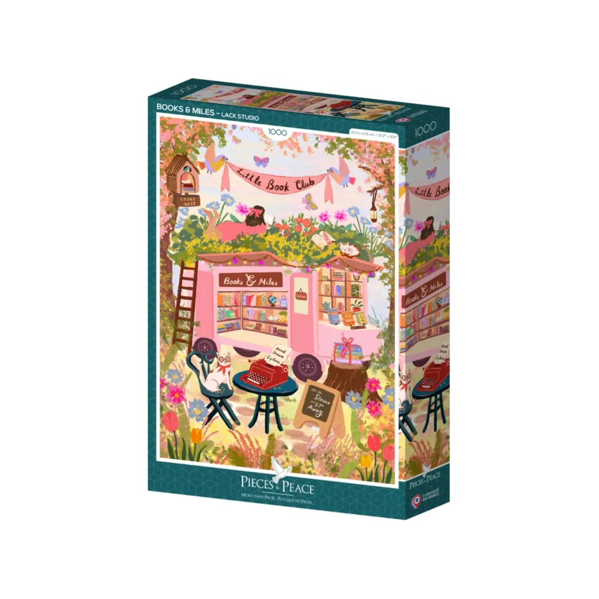 Puzzle Livres Itinérants - 1000 pièces
