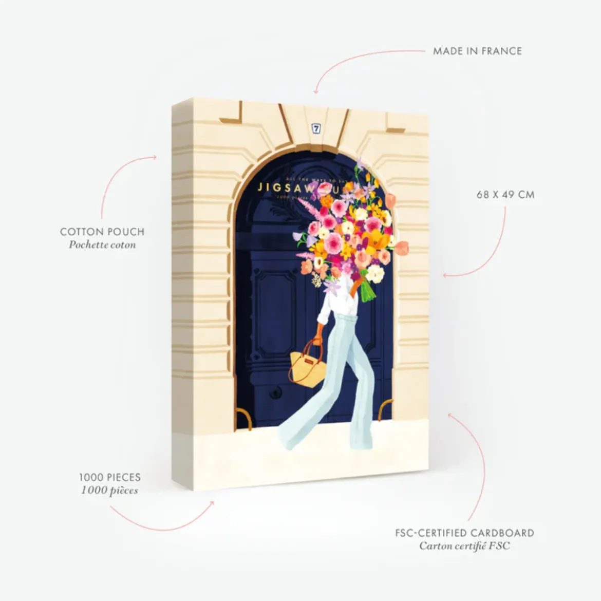 Puzzle Parisian Door - 1000 pièces
