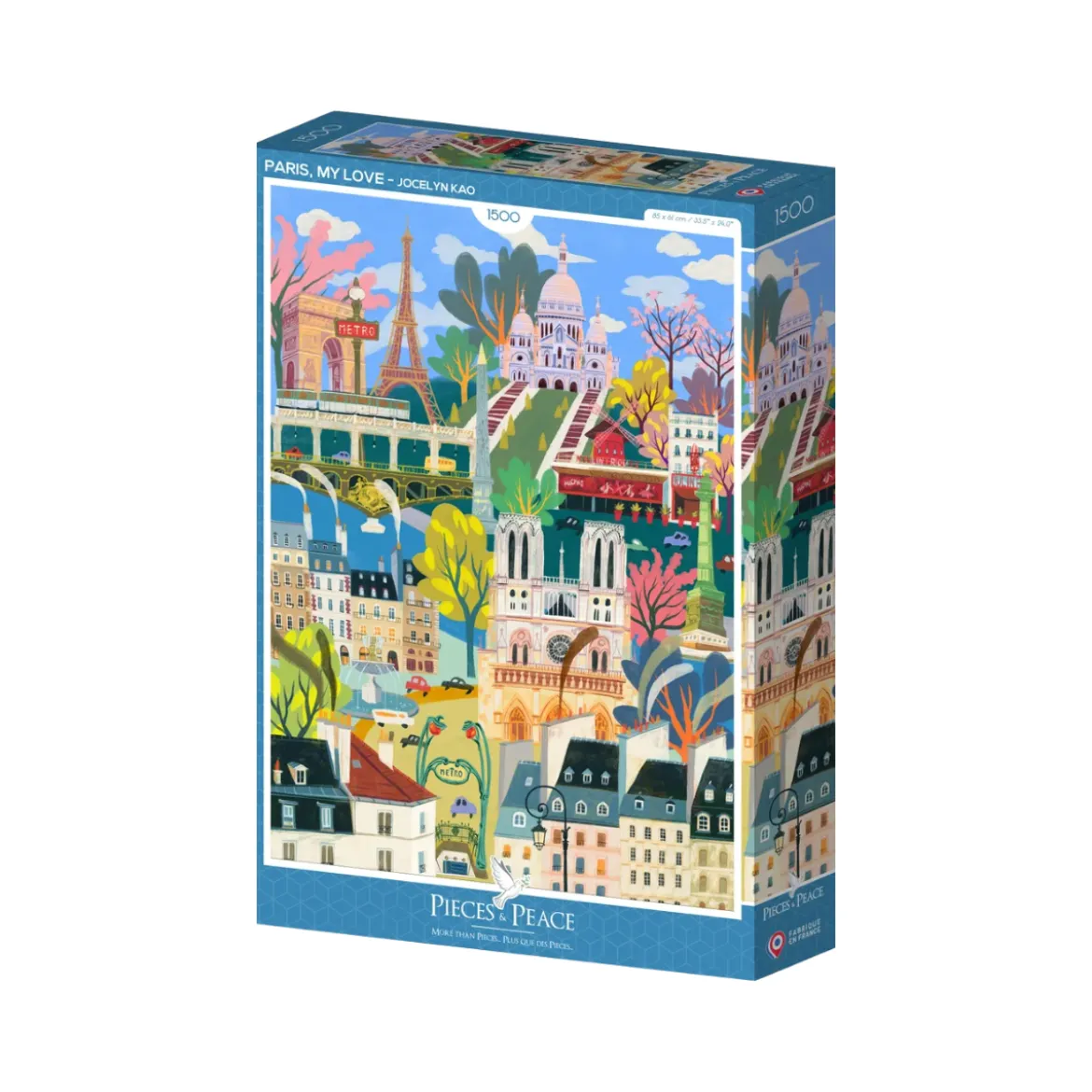 Puzzle Paris My Love - 1500 pièces