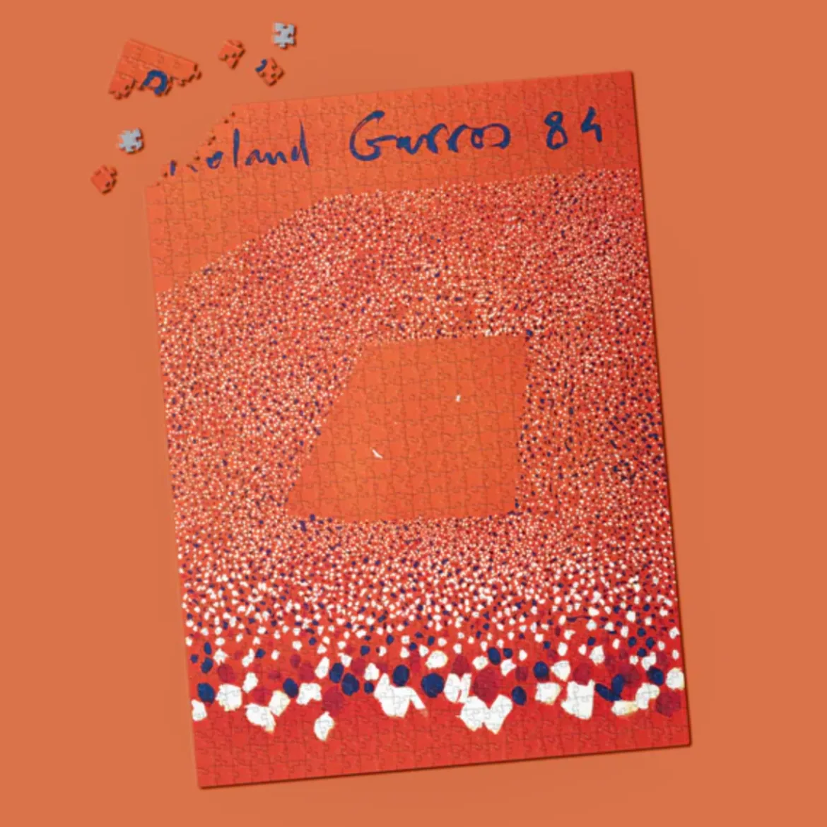 Puzzle Roland-Garros Gilles AILLAUD, 1984 - 1000 pièces - 49x68 cm