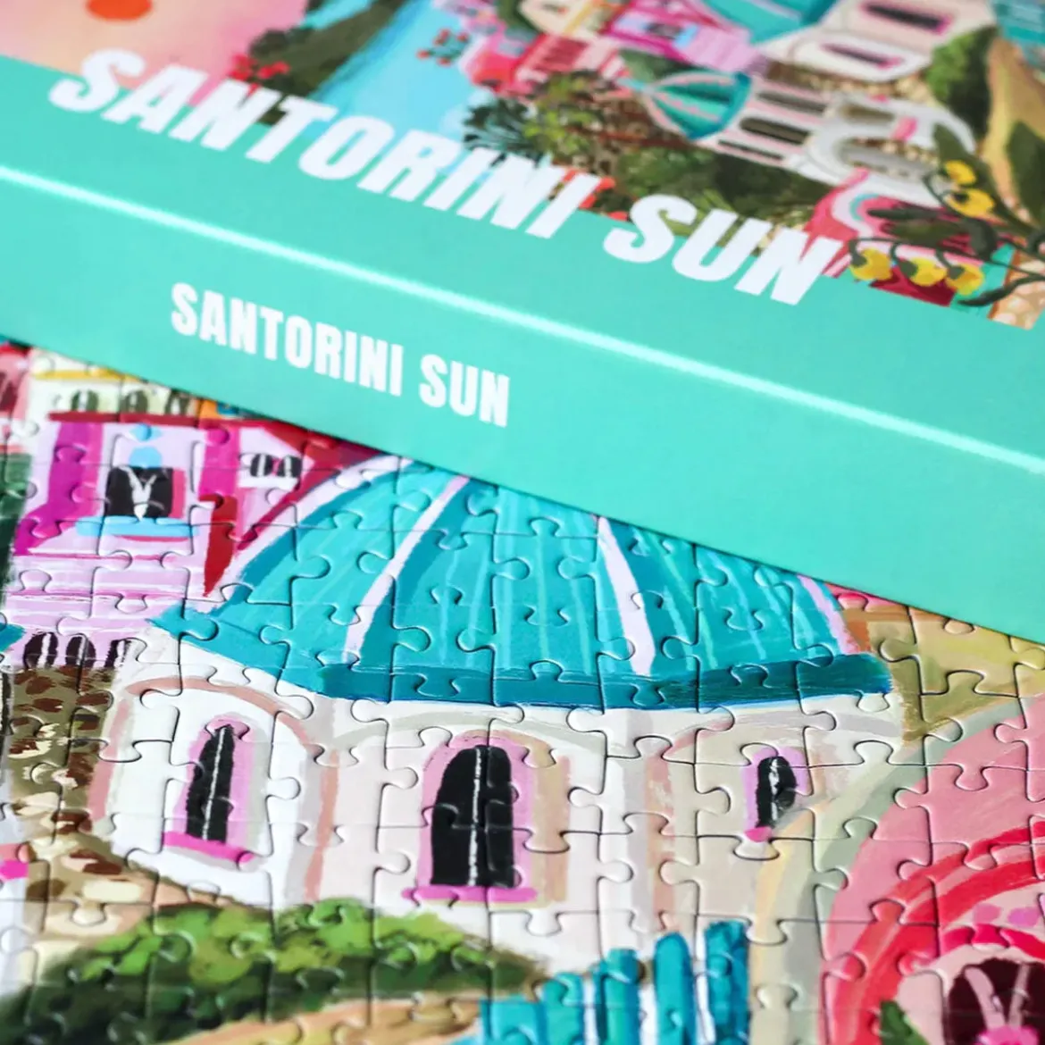 Puzzle Santorini sun - 500 Pièces