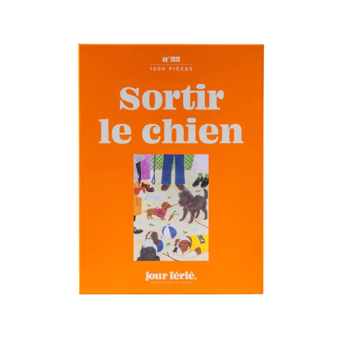 Puzzle Sortir le chien - 1000 pièces