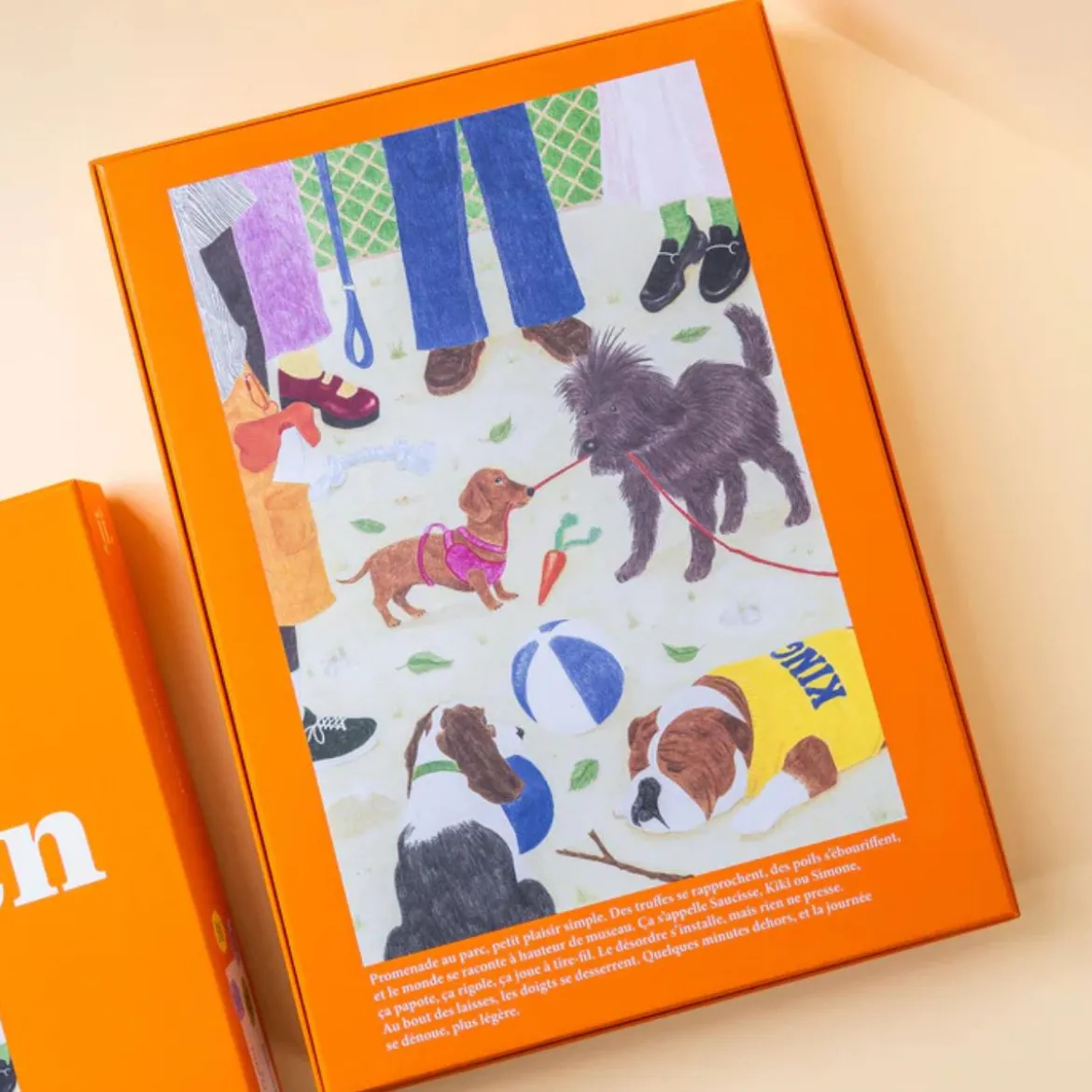 Puzzle Sortir le chien - 1000 pièces