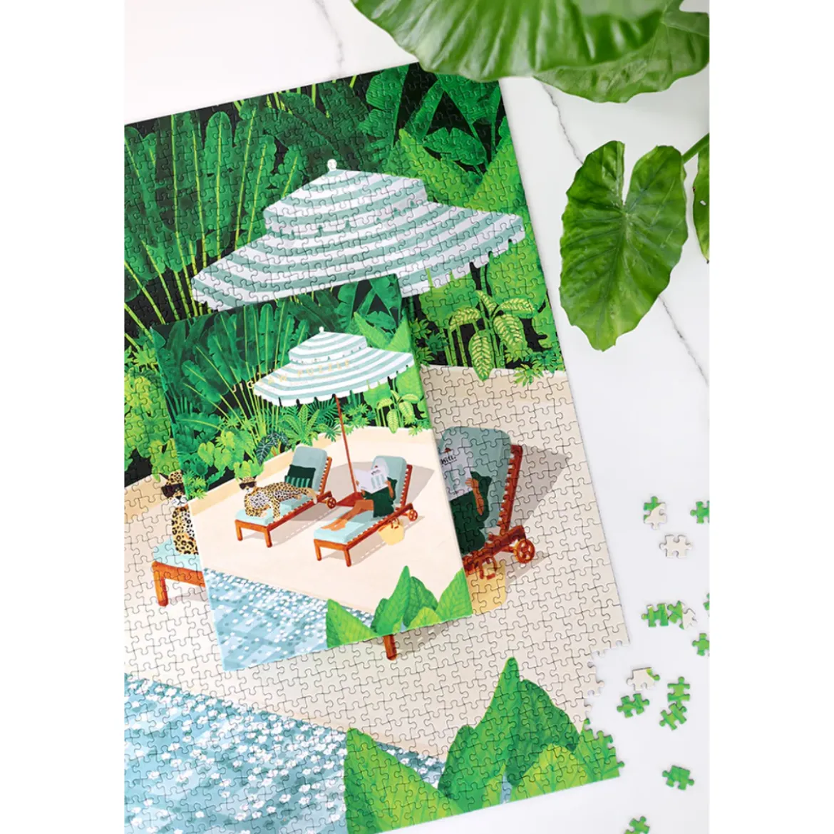 Puzzle Summer Pool - 1000 pièces