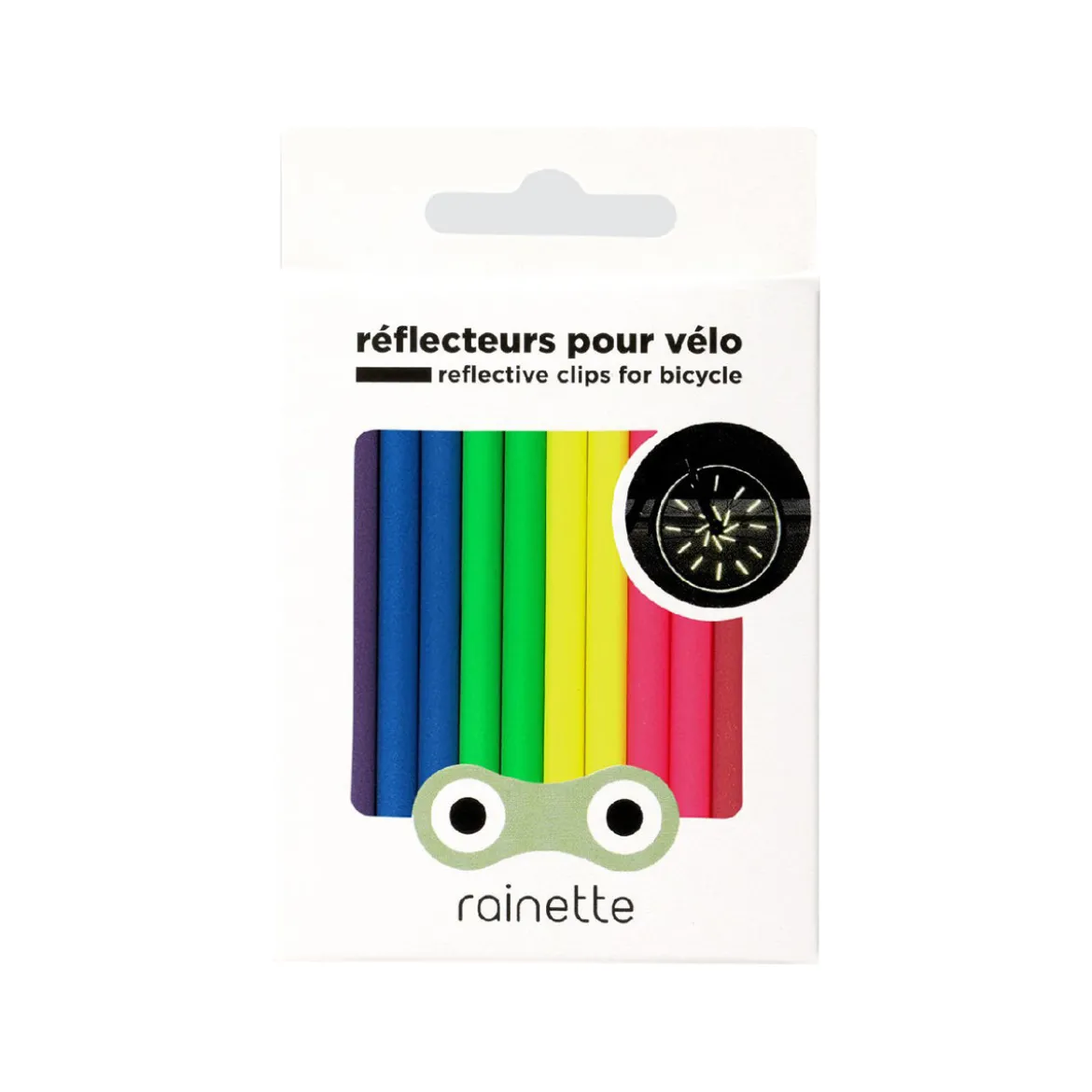 Réflecteurs pour rayons de vélo - Fluo
